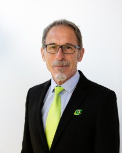 Retiring general manager Gerhard Joubert